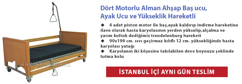 Kiralık Full ABS Yatan Hasta Yatağı Seti